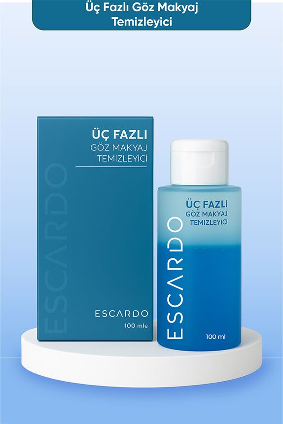 Escardo Üç Fazlı Göz Makyaj Temizleyici